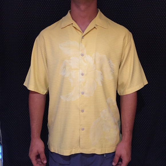 yellow tommy bahama shirts